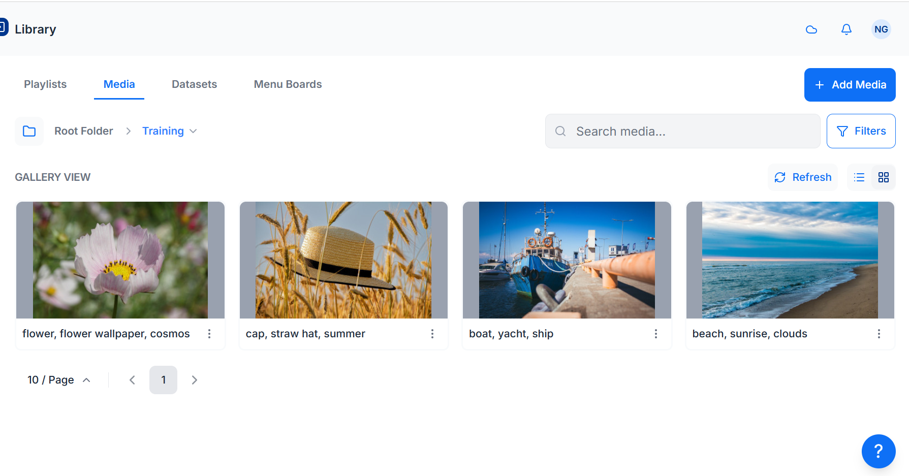 Thumbnail View