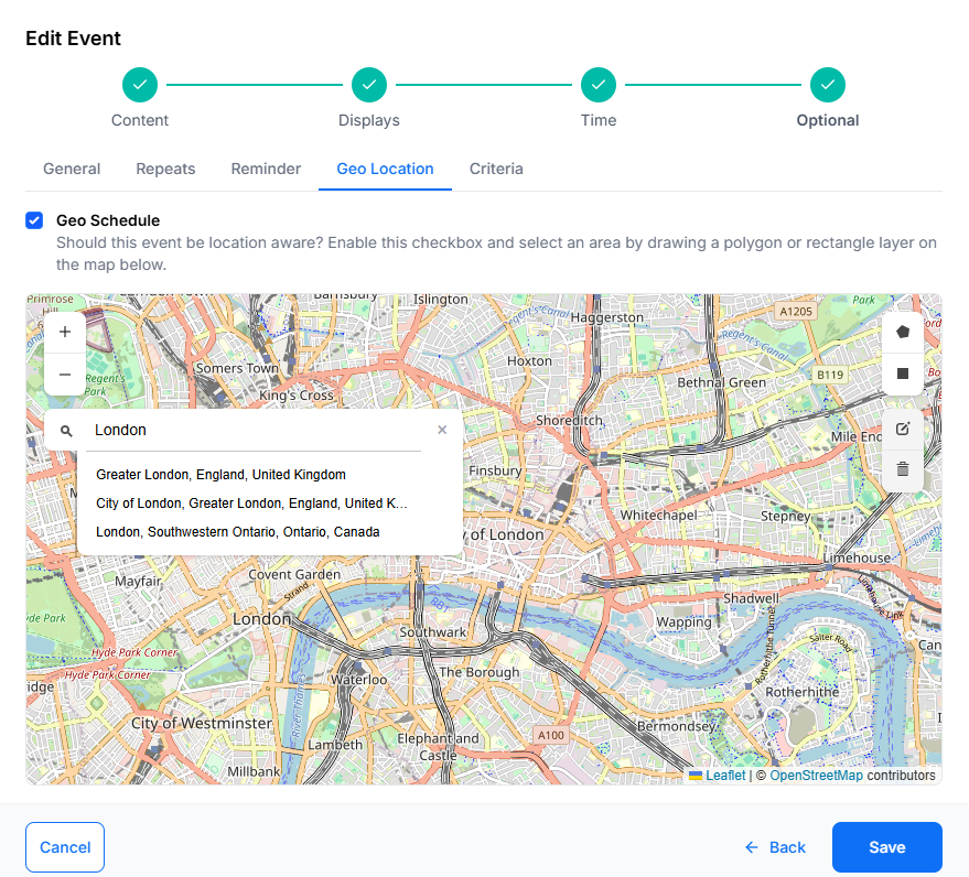 Geolocation Search