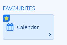 Favourite Widgets
