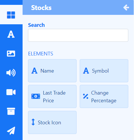 Stocks Elements