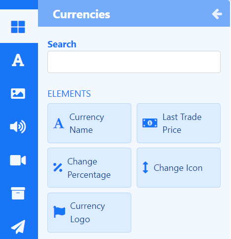 Currencies Elements